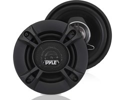 Pyle Autoluidsprekers - 2-Weg Auto Speakers - Coaxiale Luidsprekers - 240 Watt - Set van 2 - Zwart