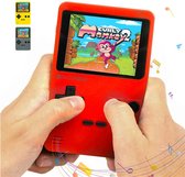 Silvergear Retro Game Console met 240 Arcade Games - Geen Internet Nodig - Gaming Spelcomputer voor Kinderen - Reisspelletjes Auto Vliegtuig - Handheld - Vakantie Speelgoed - Cadeau voor Jongens en Meisjes - 6, 7, 8, 9, 10, 11, 12, 13+ Jaar - Rood