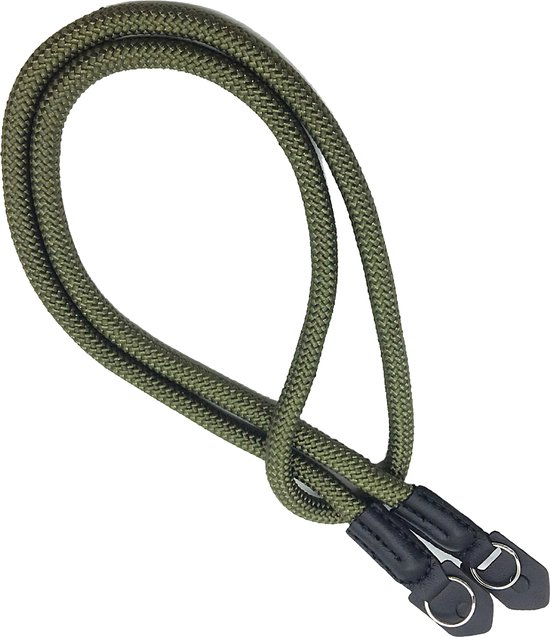 Somstyle Vintage Camerariem voor Systeem & Compact Camera - Schouderriem voor Grote Merken - Camera Strap - Donkergroen