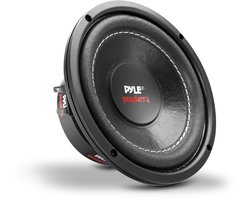Auto Luidspreker – Pyle Subwoofer Auto Speaker- Zwarte Plastic Mand- Dubbele Spreekspoel- 4 Ohm Impedantie- 600 Watt