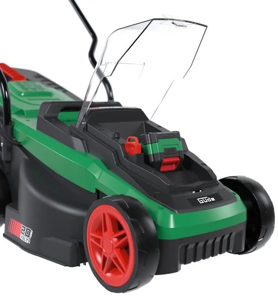 Güde Accu Grasmaaier 320/20-4 [95850] - Werkbreedte 32cm, Inclusief 4.0Ah accu & Lader, Inclusief 30 liter opvangbak, Borstelloze motor, Compact & Lichtgewicht, van Güde — afbeelding 4