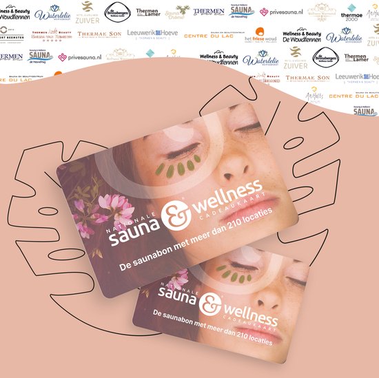 Nationale Sauna & Wellness cadeaukaart 30,-