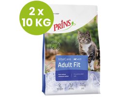 Prins cat vital care adult fit kattenvoer 2x 10 kg