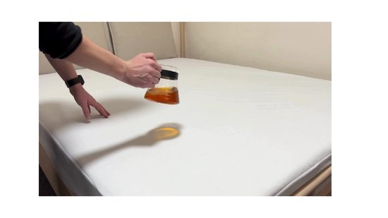 Matrasbeschermer 90x200 - Waterdichte Hoeslaken - Hoeslakenbadstof - Rondom Elastiek - Ademend & Antibacteriëel - Zacht & Geluidsloos - Incontinentie Matrasbeschermer - Wit - Machine Wasbaar