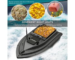 SimpleStore Vis Voerboot - Grijs - 12000 mAh - Tot 540 M Bereik - 2KG Laadvermogen - 10 u Oplaadtijd - Visvoeder - Visvoer - Elektrische Boot
