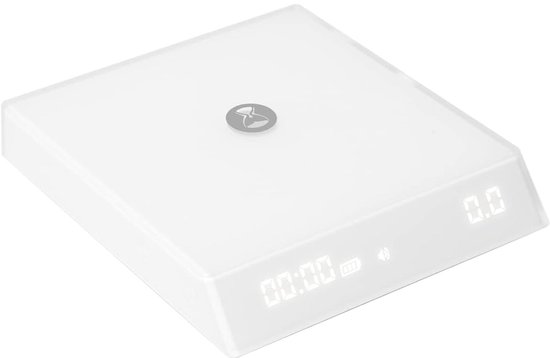 Mini-koffieweegschaal met automatische timing, oplaadbare espressoweegschaal met timer, 2 kg/0,1 g hoge precisieweegschaal voor espresso en overgietkoffie Mini-koffieweegschaal met automatische timing, oplaadbare espressoweegschaal met timer, 2 kg/0,1 g hoge precisieweegschaal voor espresso en overgietkoffie