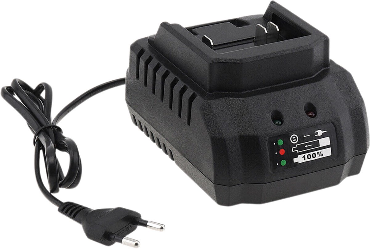 Instava 18v Accu Snellader - Geschikt voor alle Instava en Makita LXT 18v Accu's (BL1415, BL1420, BL1815, BL1830, BL1840, BL1860) - 18V Li-Ion Accu oplader