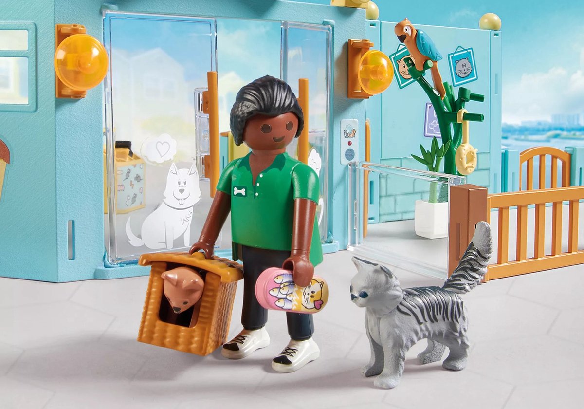PLAYMOBIL My Life Dierenhotel 71742 — afbeelding 4