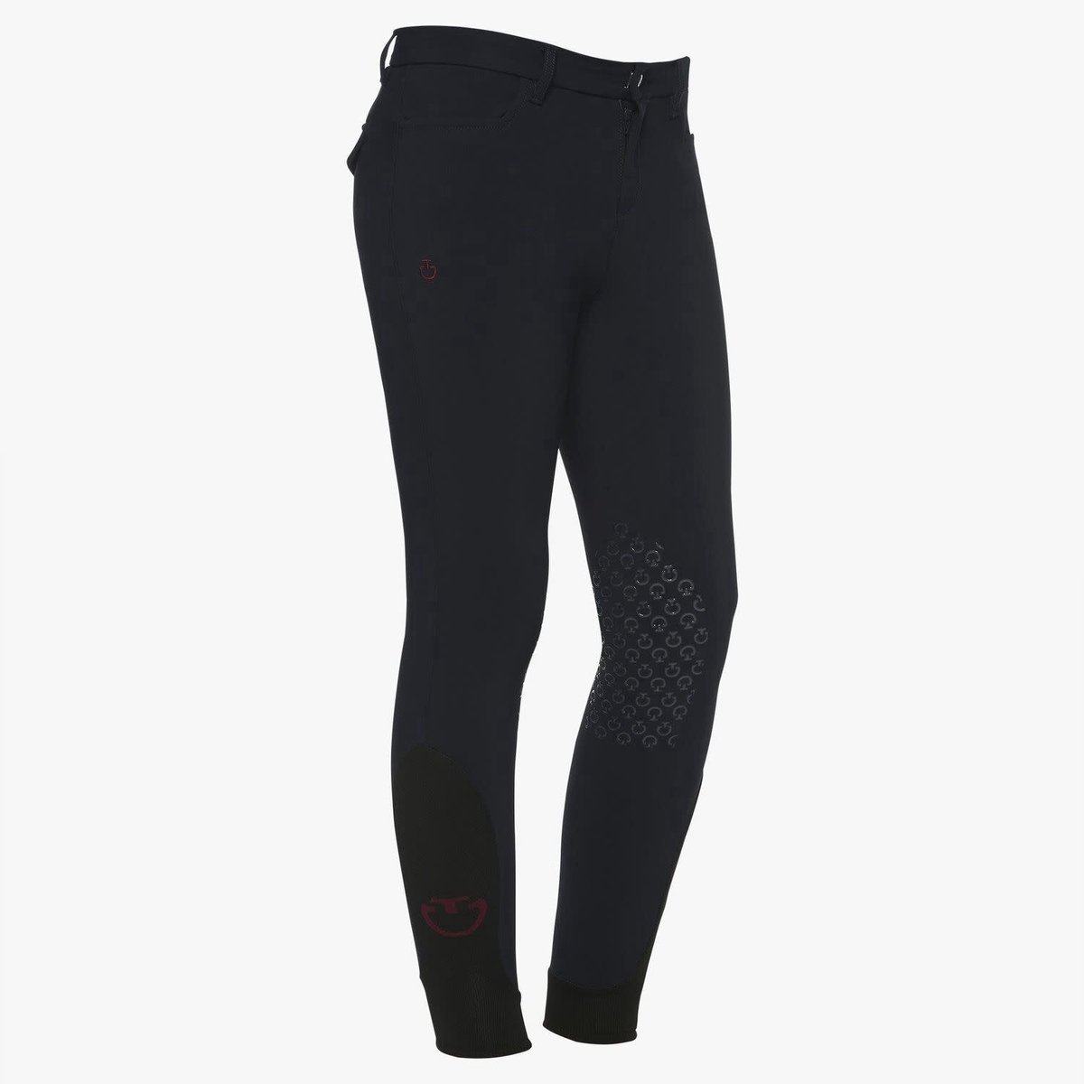 Cavalleria Toscana Jongens Knie Grip Rijbroek Basic S Zwart
