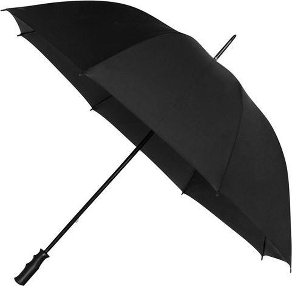 Impliva Golfparaplu Windproof 125 Cm Zwart