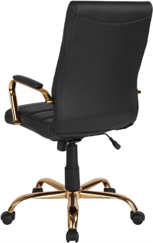 Refurbished Bureaustoel Ahrend 230 Hoge Rug Zwart Ergonomisch Design Bureaustoelen 661 600x600