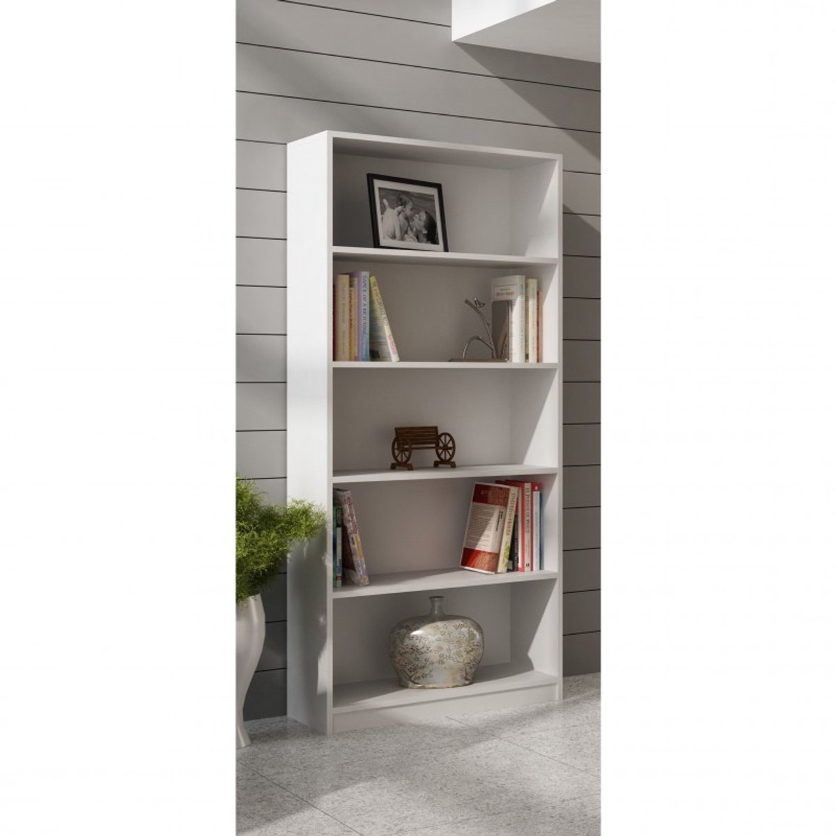Onyx R80 Boekenkast WIT