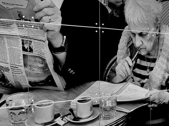 IXXI Implication - Décoration murale - Abstrait - 100 x 100 cm