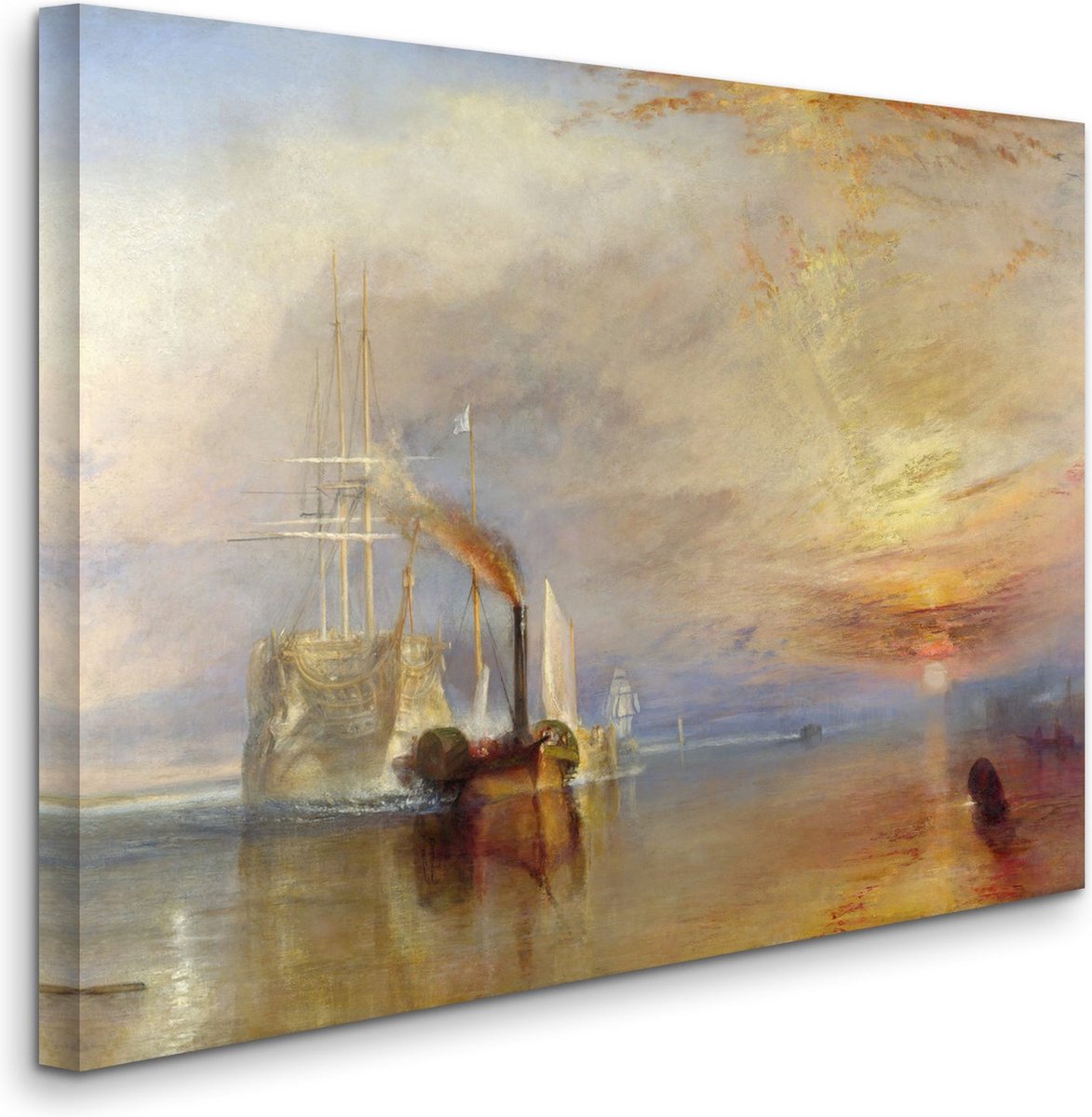 William Turner - The Fighting Téméraire - De vechtende Téméraire (1838) - 2:3