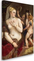 Titian - Venus With a Mirror - Venus met een spiegel (1555) - 3:2