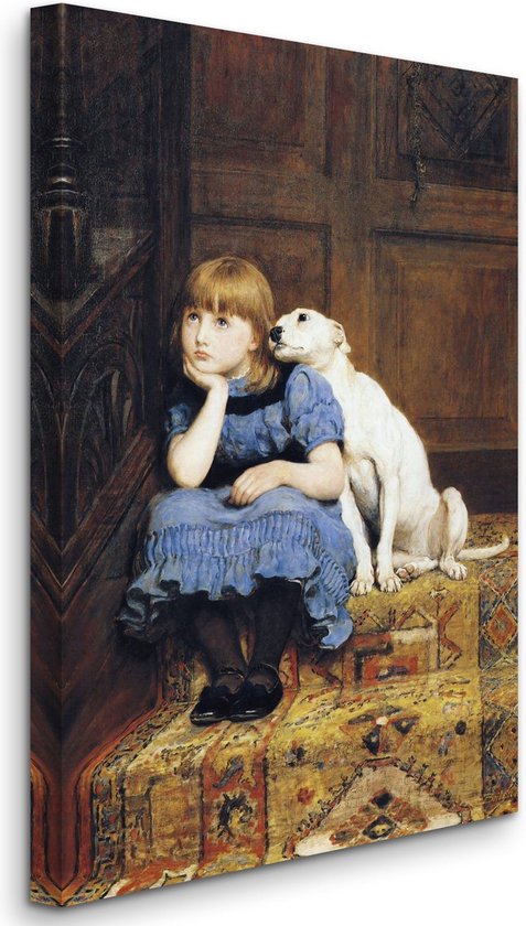 Briton Rivière - Sympathy, Medeleven (1878) - 3:2
