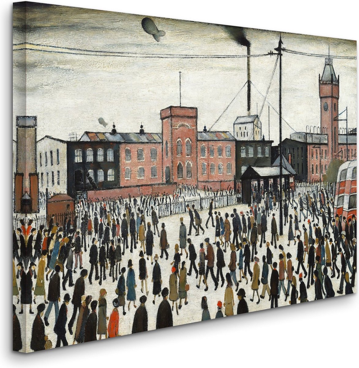L.S. Lowry - Going to Work - 2:3