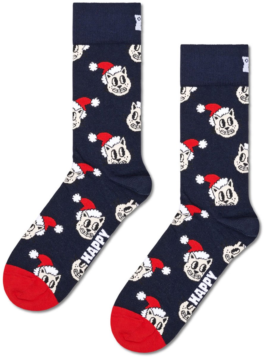 Happy Socks - Holiday Cat Sock - Unisex - Sokken