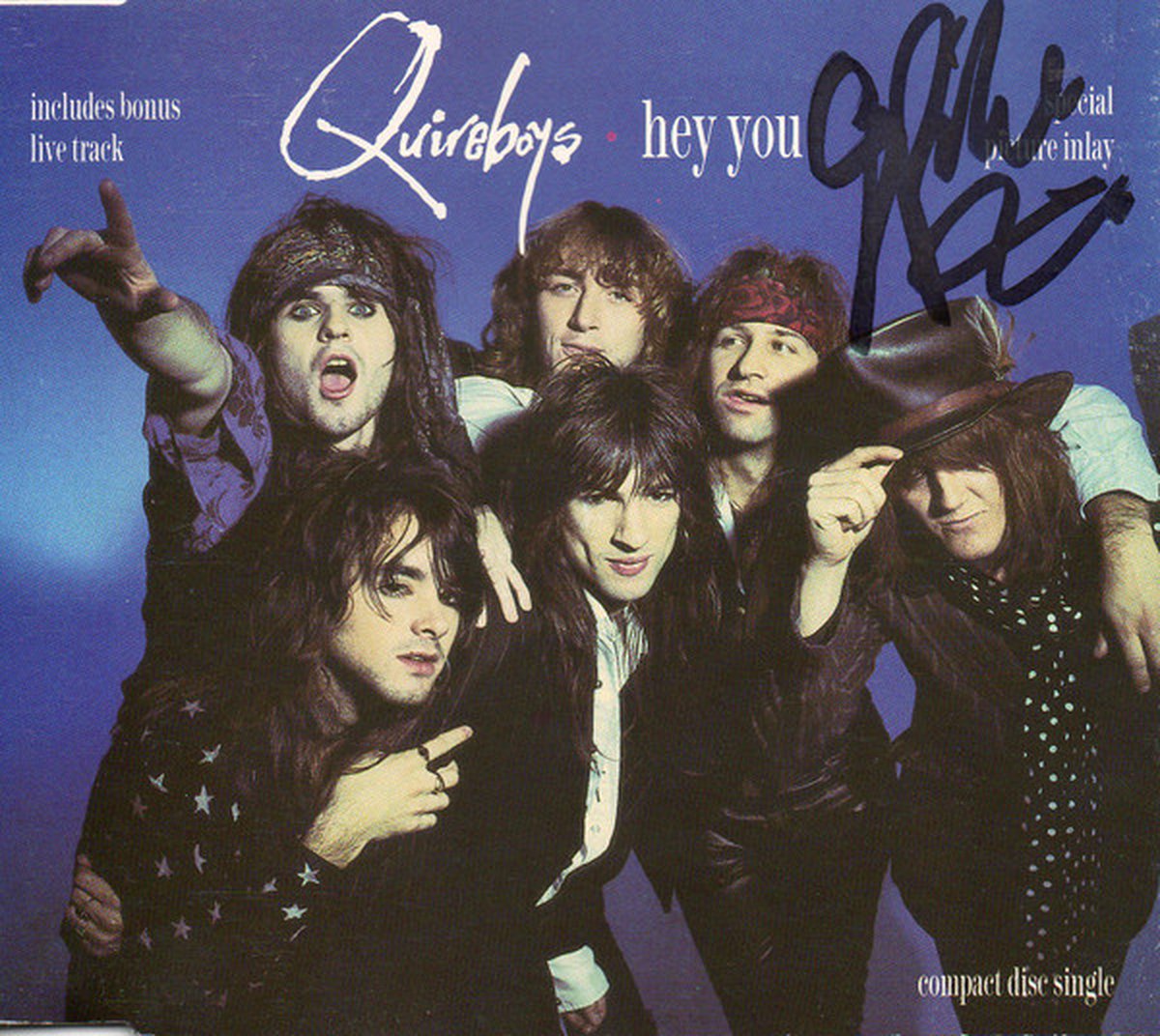 The Quireboys – Hey You - 3 Track Cd Maxi Single
