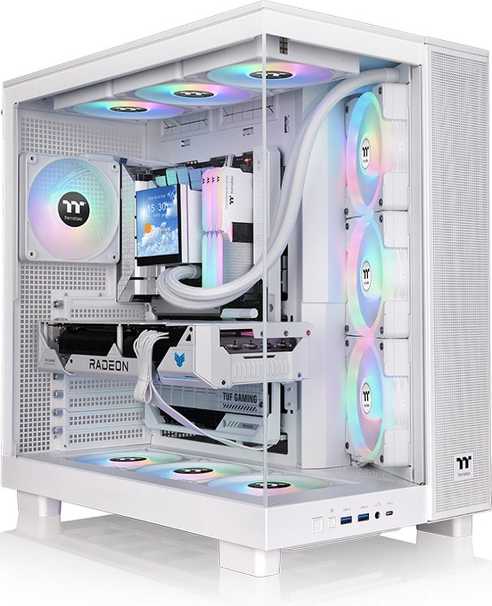 Thermaltake View 380 XL TG ARGB Midi Tower Wit