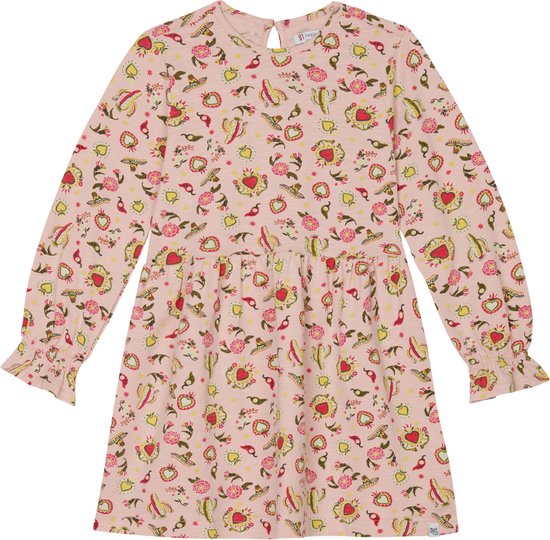 Robe Noppies Nellysford - Motif coeurs Pink - Taille 116