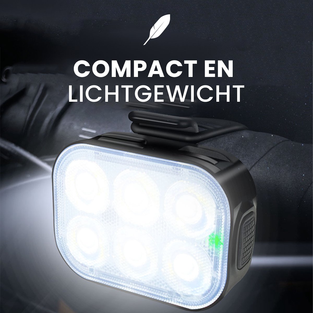 Innovaland Fietslampjes LED Set USB-C Oplaadbaar thumbnail 4