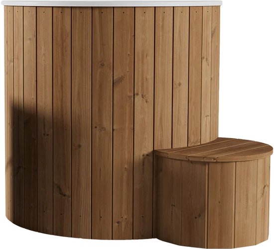 Thermowood dompelbad - ijsbad - 470 liter