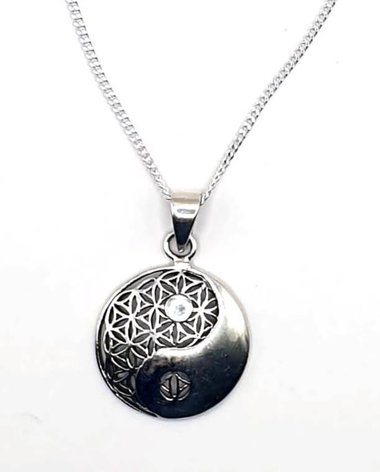 House of Jewels - Yin Yang Collier 45cm - 925 Zilver House of Jewels - Yin Yang Collier 45cm - 925 Zilver