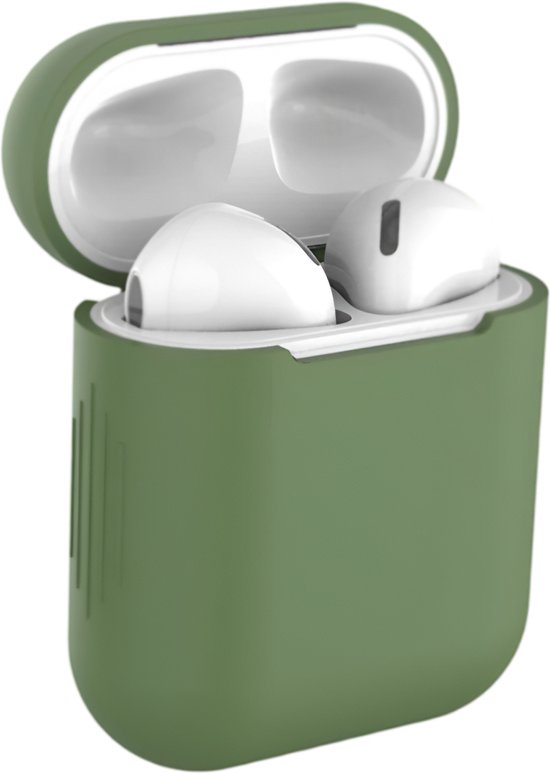 AirPods 2 hoesje groen siliconen, s...