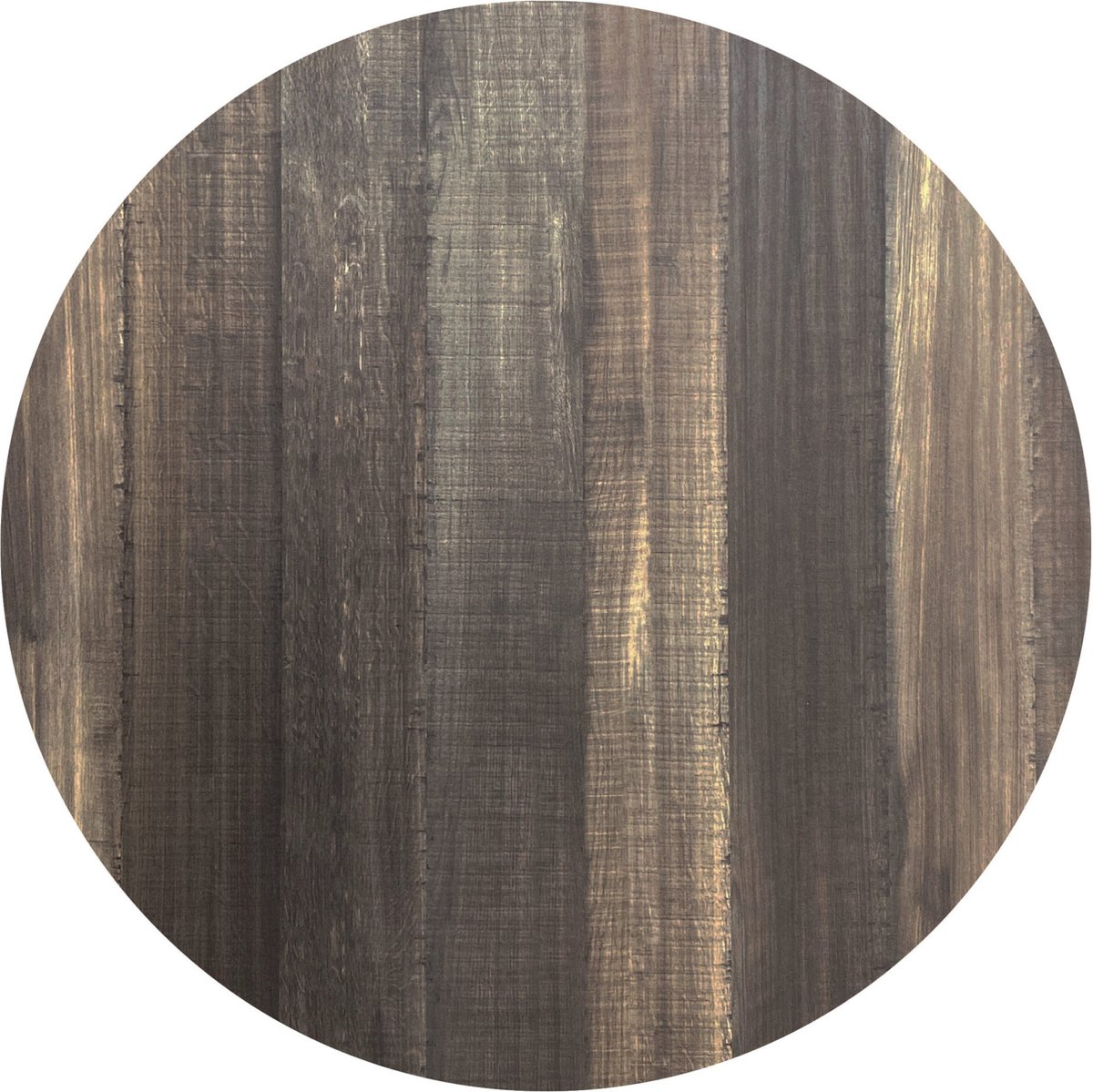 Essentials HPL Tafelblad Tropical Wood 120 cm - 12120 - Horeca & Professioneel