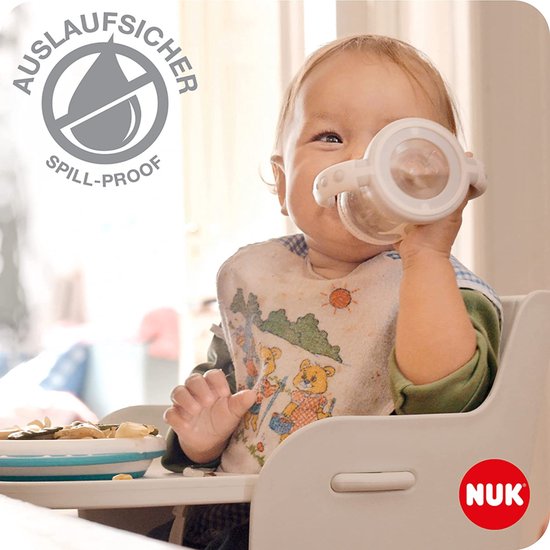 NUK Serenity Plus - overgangsbeker met handvat 150ml - groen - 4+ maanden - 4+ m van Merkloos — afbeelding 4