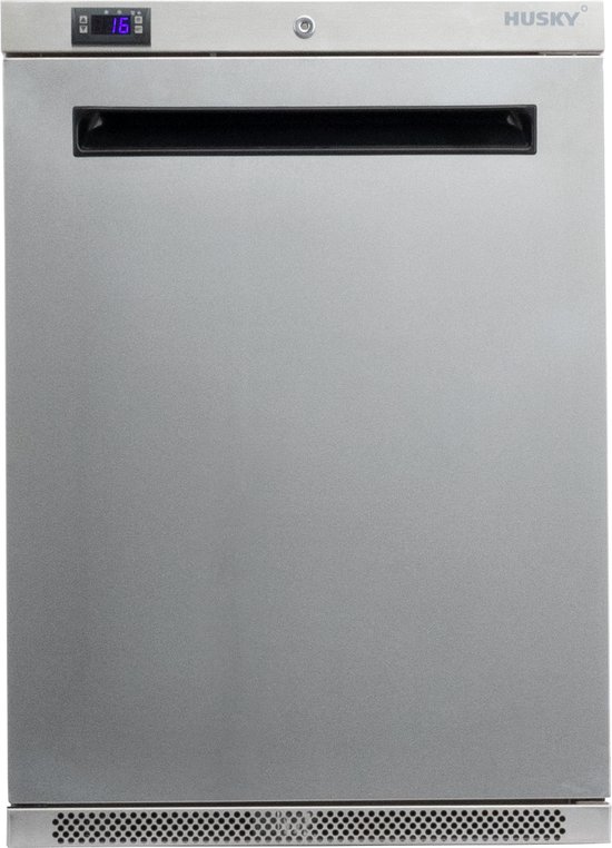 Husky FSS2H-SD-SS-NL-HU - Vrijstaande Vriezer - RVS Uiterlijk - Met Vrieslade - D label