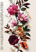 Kleurplaten - Positieve affirmaties - Liefdevolle zinnen voor hem of haar - PDF bestand via mail - kleurplaten valentijn thema - kleurboek - bloemen - valentijnscadeau - valentijnsdag - 24 kleurplaten voor volwassen en kinderen