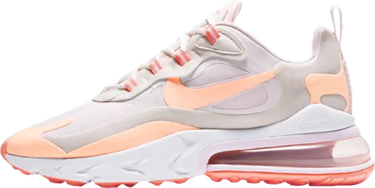 Nike Air Max 270 React wit/ roze