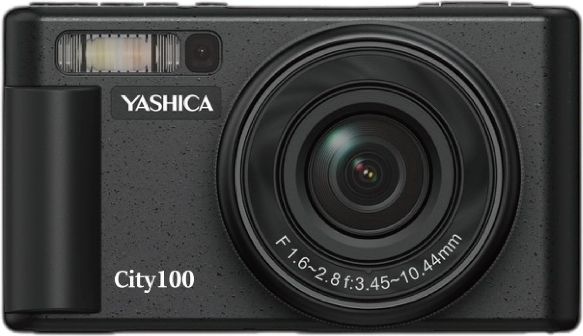 Yashica City 100 compact camera Zwart