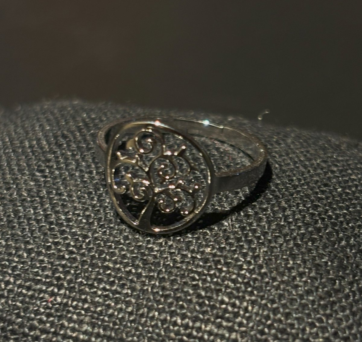No-Fade Zilver-Stijl Vergulde 'Boom des Levens Takken' Ring Sieraden Voor Dames En Heren