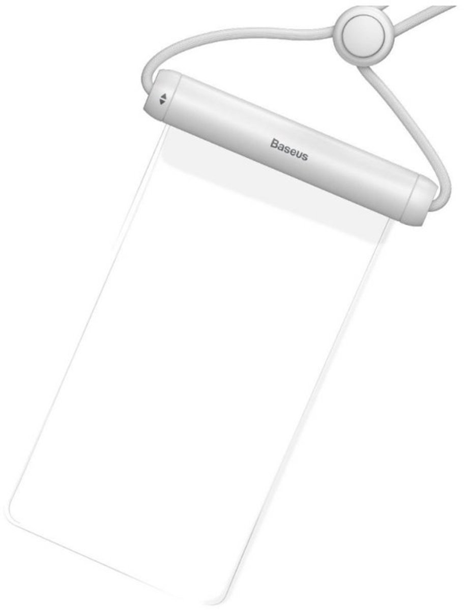 Baseus IPX8 Waterdicht Smartphonehoesje Telefoons tot 7.2 Inch Wit