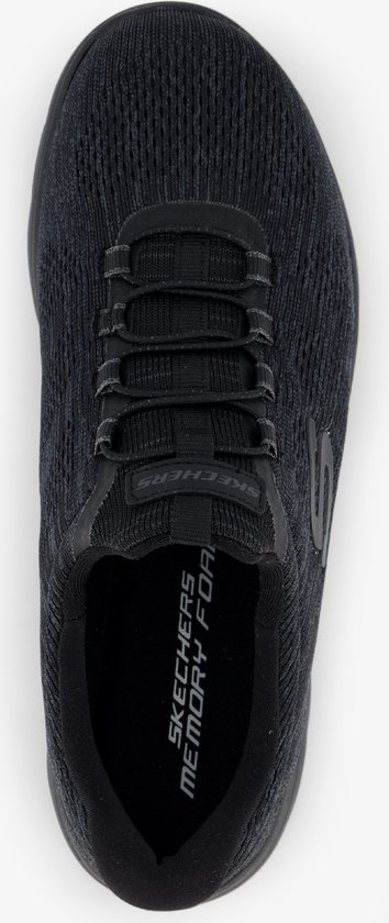 Skechers Summits - Baskets femme Fun Flair - Zwart - Confort Extra - Mousse à mémoire de forme - Taille 37