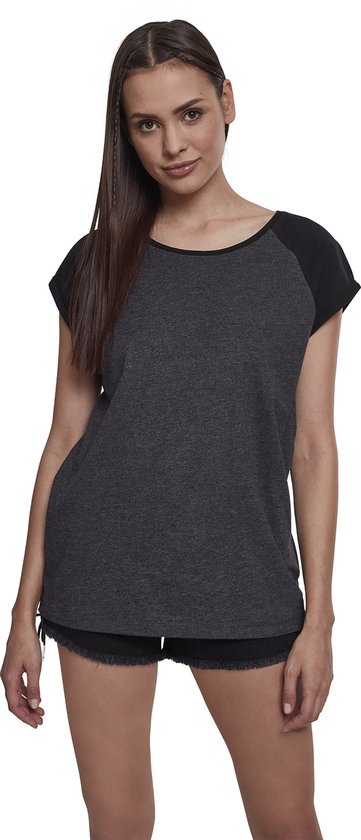 Haut raglan Urban Classics -XL- Grijs contraste