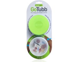 Human Gear GoTubb 2-Pack Large Opbergdoosjes Clear/Green