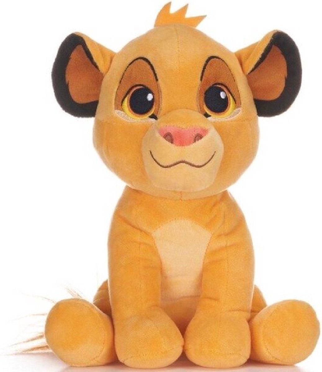 Simba - Disney Lion King - De Leeuwenkoning - Knuffel - Baby Leeuw - Pluche - 30 cm