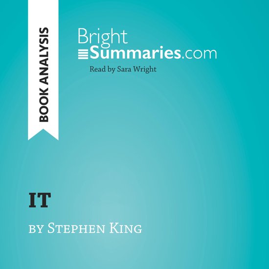 IT by Stephen King (Book Analysis) - cover