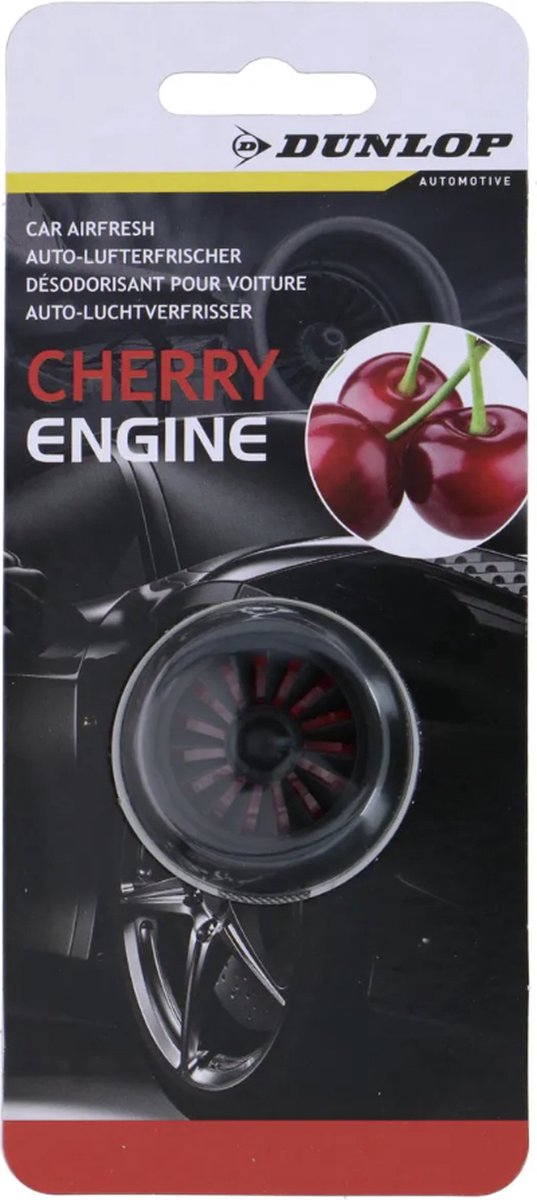 Dunlop luchtverfrisser auto - Cherry Engine (2.5ml)