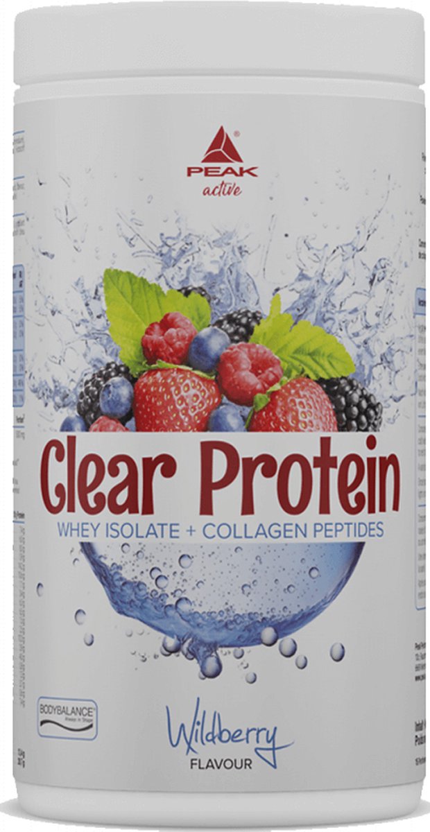 Peak Clear Protein (450g) Wildberry - Eiwitten - Helder eiwit