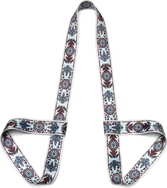Yoga Mat Riem Riem Verstelbare Sport Sling Schouder Draagriem Riem Oefening Stretch Fitness Equiment Elastische Yoga Riem Hot van Merkloos — afbeelding 2