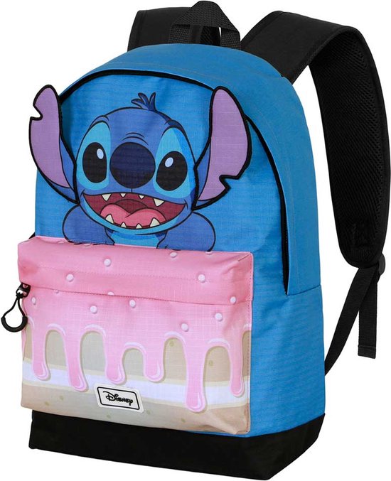 Foto: Karactermania disney lilo stitch hs fan 2 2 rugzak backpack handbagage met trolley bevestiging rugtas blauw