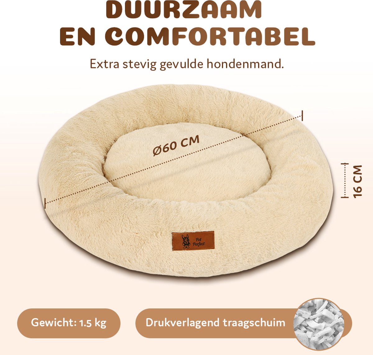 Pet Perfect - Orthopedische Hondenmand thumbnail 4