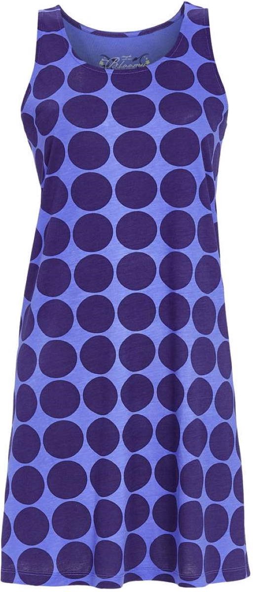 Ringella Blauw stippen nachthemd van Ringella - Blauw - Maat - 36