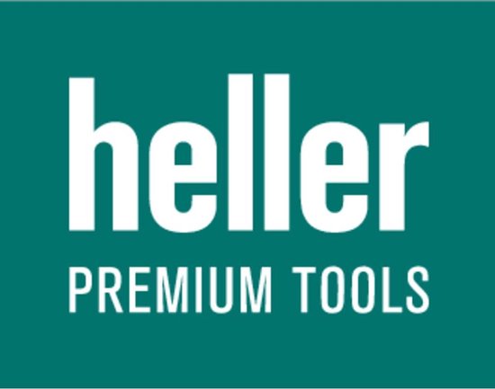 Heller Tools 21550 3 HSS Foret pour le métal 14 mm Longueur totale 160 mm laminé au rouleau DIN 338 tige cylindrique 1