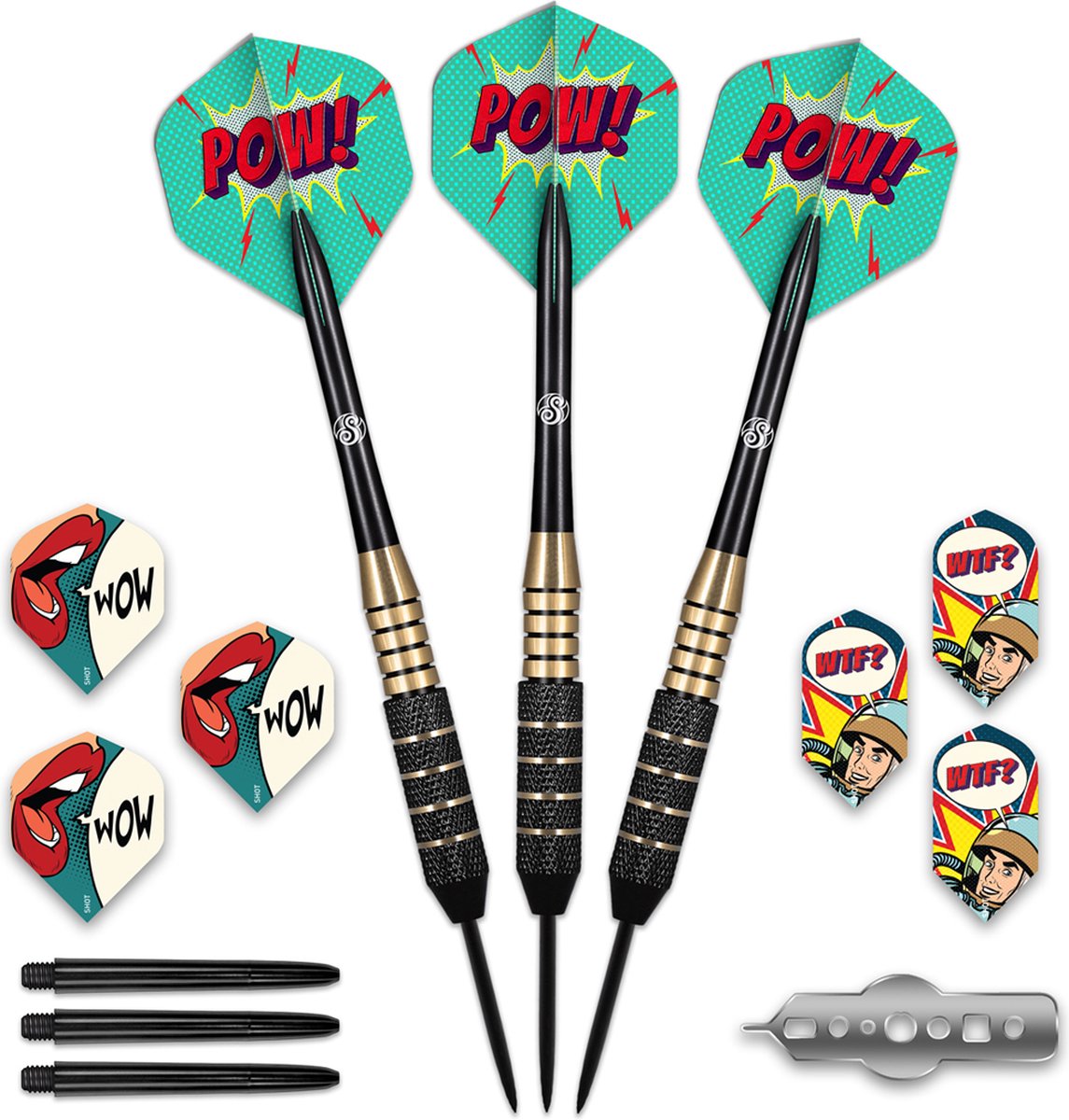 Shot Value Range Gift Pack - 22 gram - Dartpijlen
